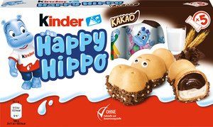 kinder Happy Hippo Kakao 5er