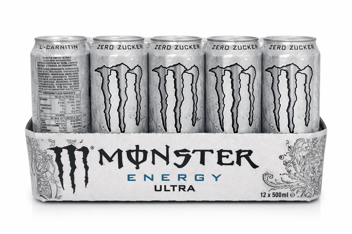 Monster Energy Ultra Zero Zucker 500ml
