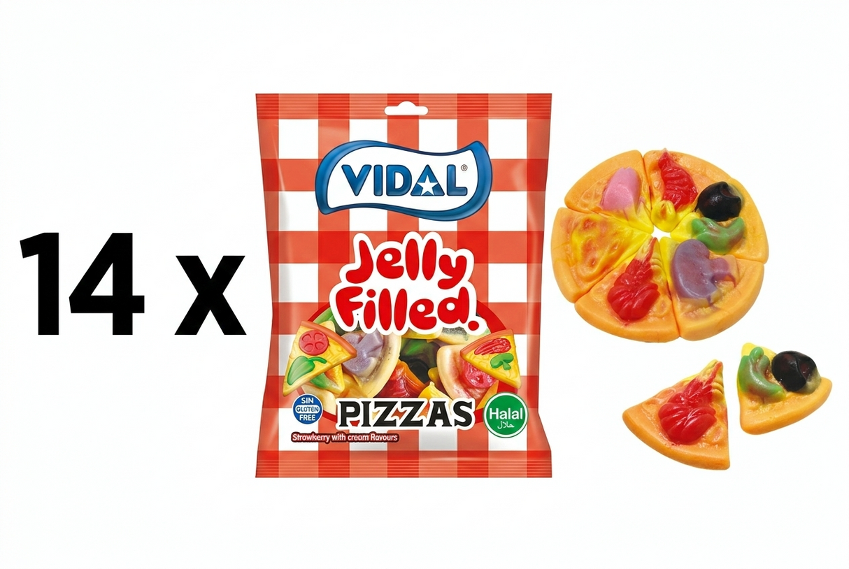 Vidal HALAL gefüllte Pizza 90g