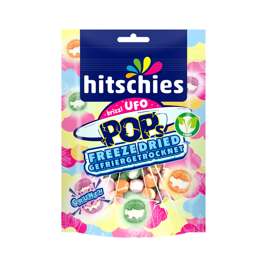 hitschies brizzl Ufo Pops Freeze Dried 50g