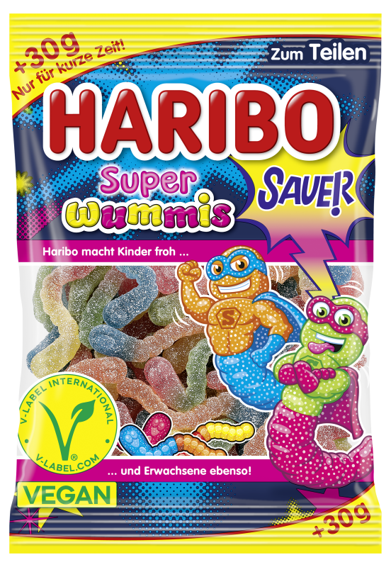 Haribo Super Wummis Vegan 205g