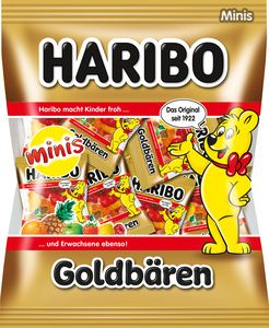 Haribo Goldbären Mini-Beutel 250g - MHD 30.11.2025