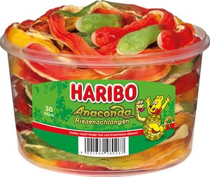 Haribo Fruchtgummi Riesenschlangen Anaconda 1200g