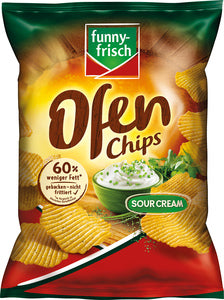 funny-frisch Ofenchips Sour Cream 125g