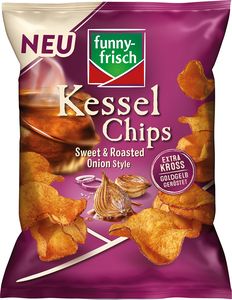 funny frisch Kessel Chips Sweet&Roasted Onion 120g