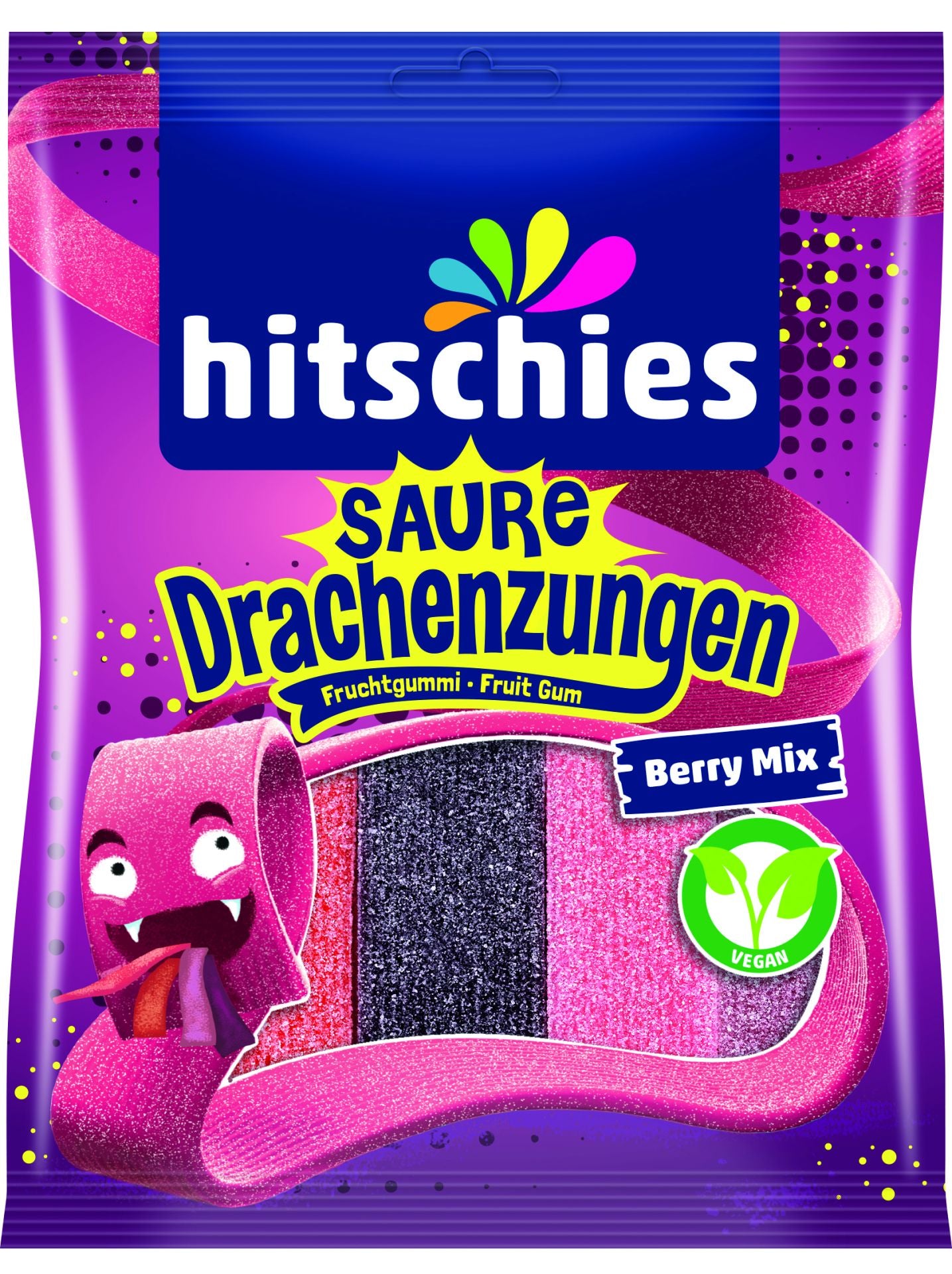 Saure Drachenzungen Berry Mix 125g