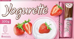 Ferrero Yogurette Erdbeer 100g - MHD 27.07.2025