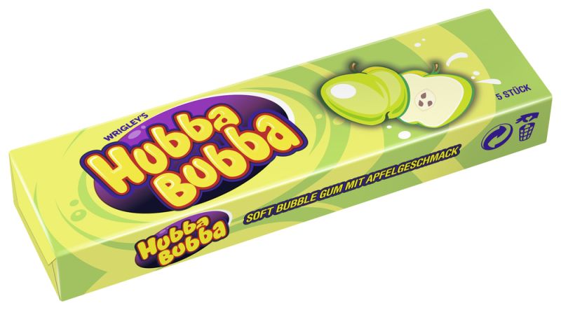 Hubba Bubba Apple 5er 35g