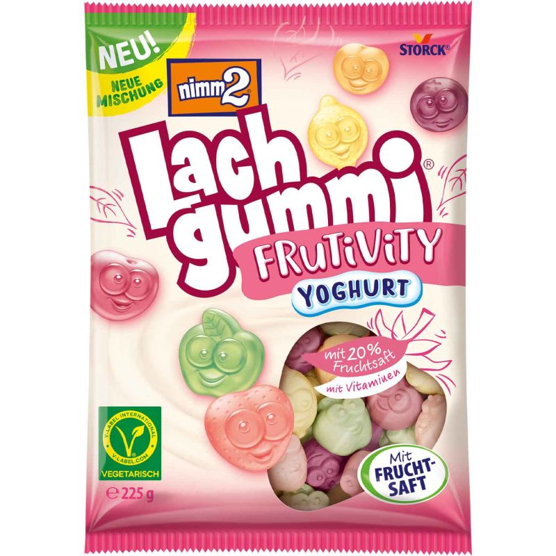 nimm 2 Lachgummi Frutivity Yoghurt 225g