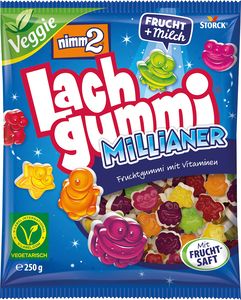 nimm 2 Lachgummi Millianer 250g