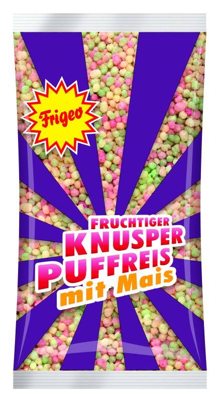 Frigeo Knusper Puffreis mit Mais 80g