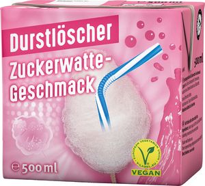 Durstlöscher Zuckerwatte 500ml