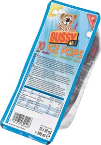 Bussy Mix ICE POPS Schleckdrinks Wassereis 10 x 30ml