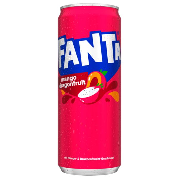 Fanta Mango und Drachenfrucht 330 ml