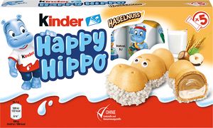 kinder Happy Hippo Haselnuss 5er - MHD 30.10.2025