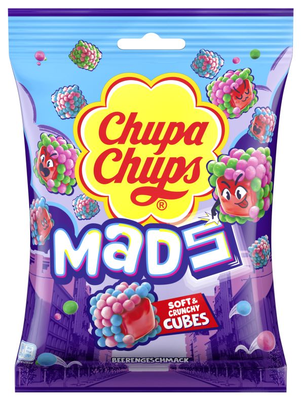 Chupa Chups Mads Berries 115g