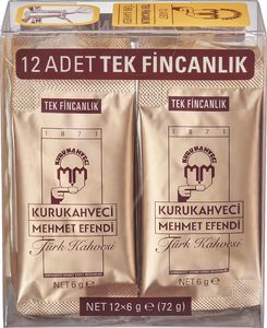Mehmet Efendi türkischer Kaffee 12 x 6g Mokka