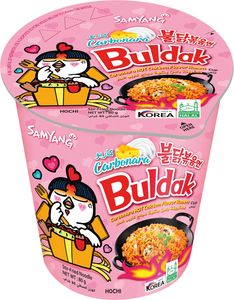 Samyang Buldak Ramen Hot Chicken Carbonara Cup 80g