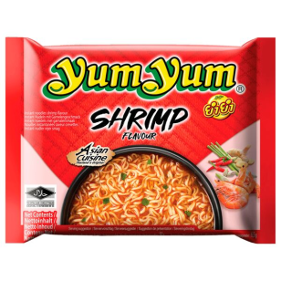 Yum Yum Instant-Nudel-Suppe Shirmp, Garnele, 60g