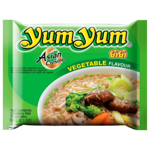 Yum Yum Instant-Nudel-Suppe Vegetable, Gemüse, 60g
