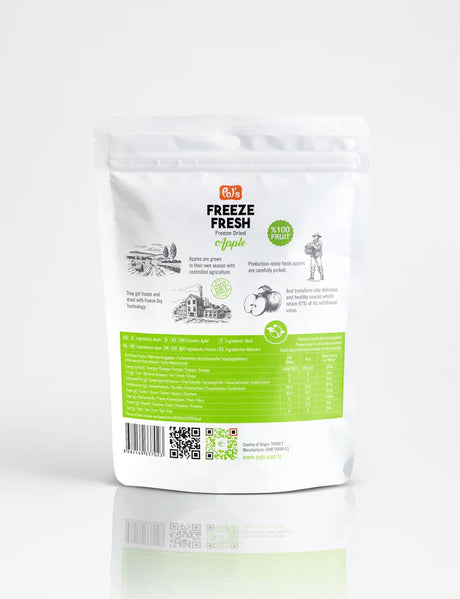 POL'S FREEZE FRESH Gefriergetrocknete Äpfel Fruchtchips 15g