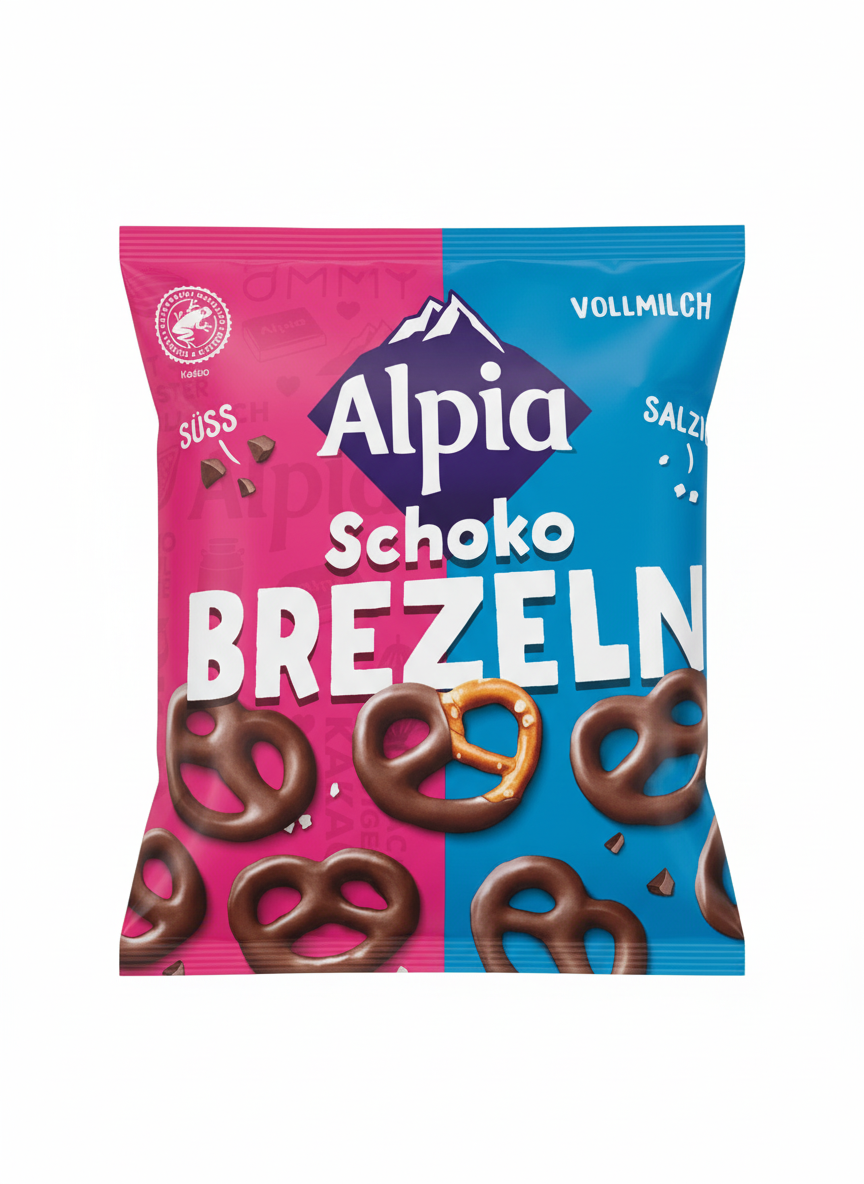 Alpia Schoko BREZELN Vollmilch 140g