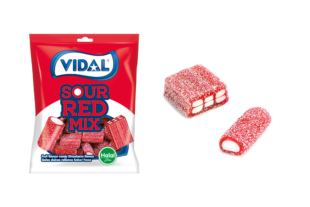 Vidal HALAL sauer Red Mix 90g