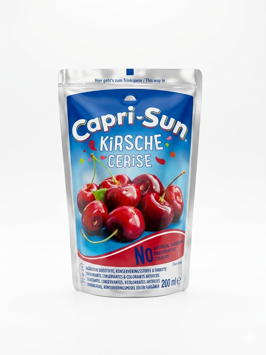 MHD Capri Sun Kirsche 200ml, einzeln - MHD 31.03.2026 - Abverkauf