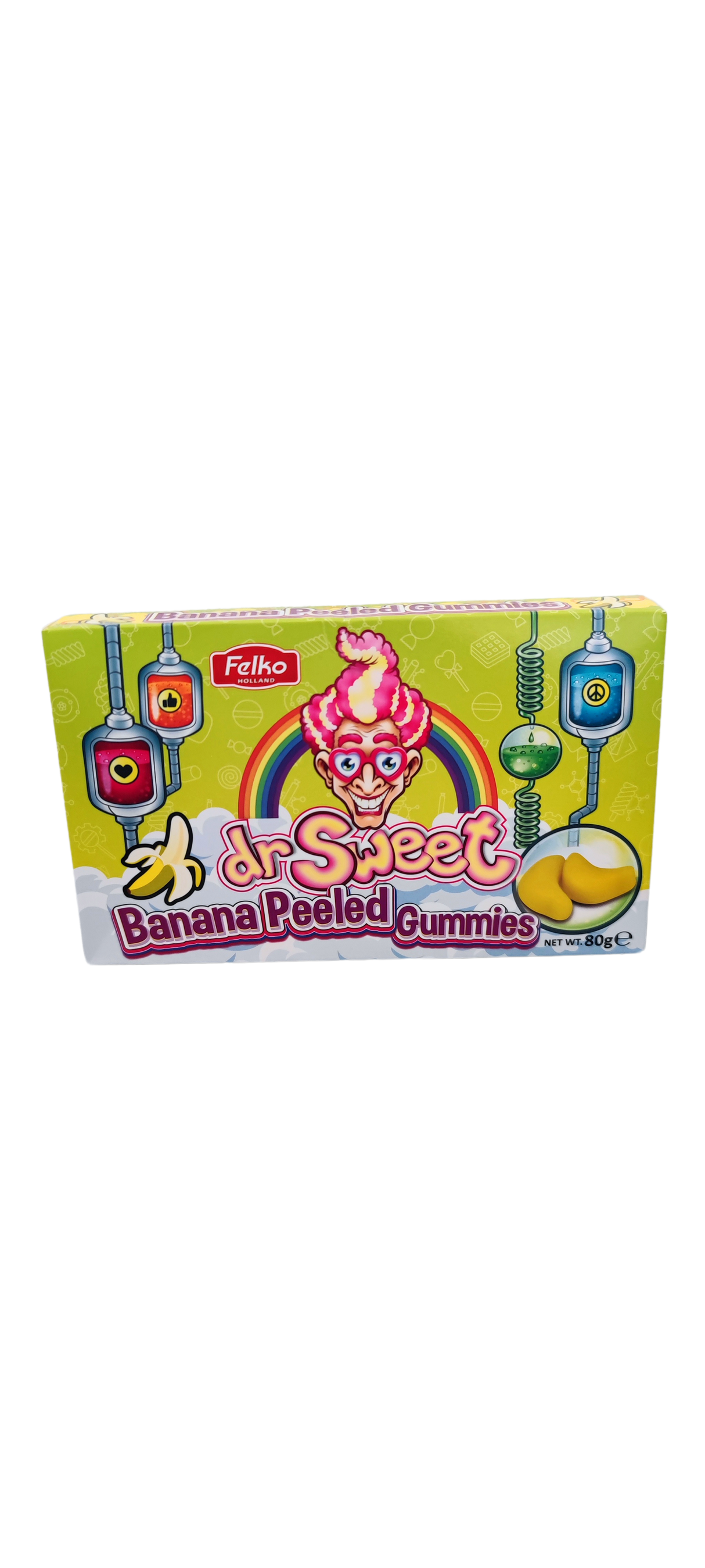 Dr. Sweet Peeled Banana Gummies 80g