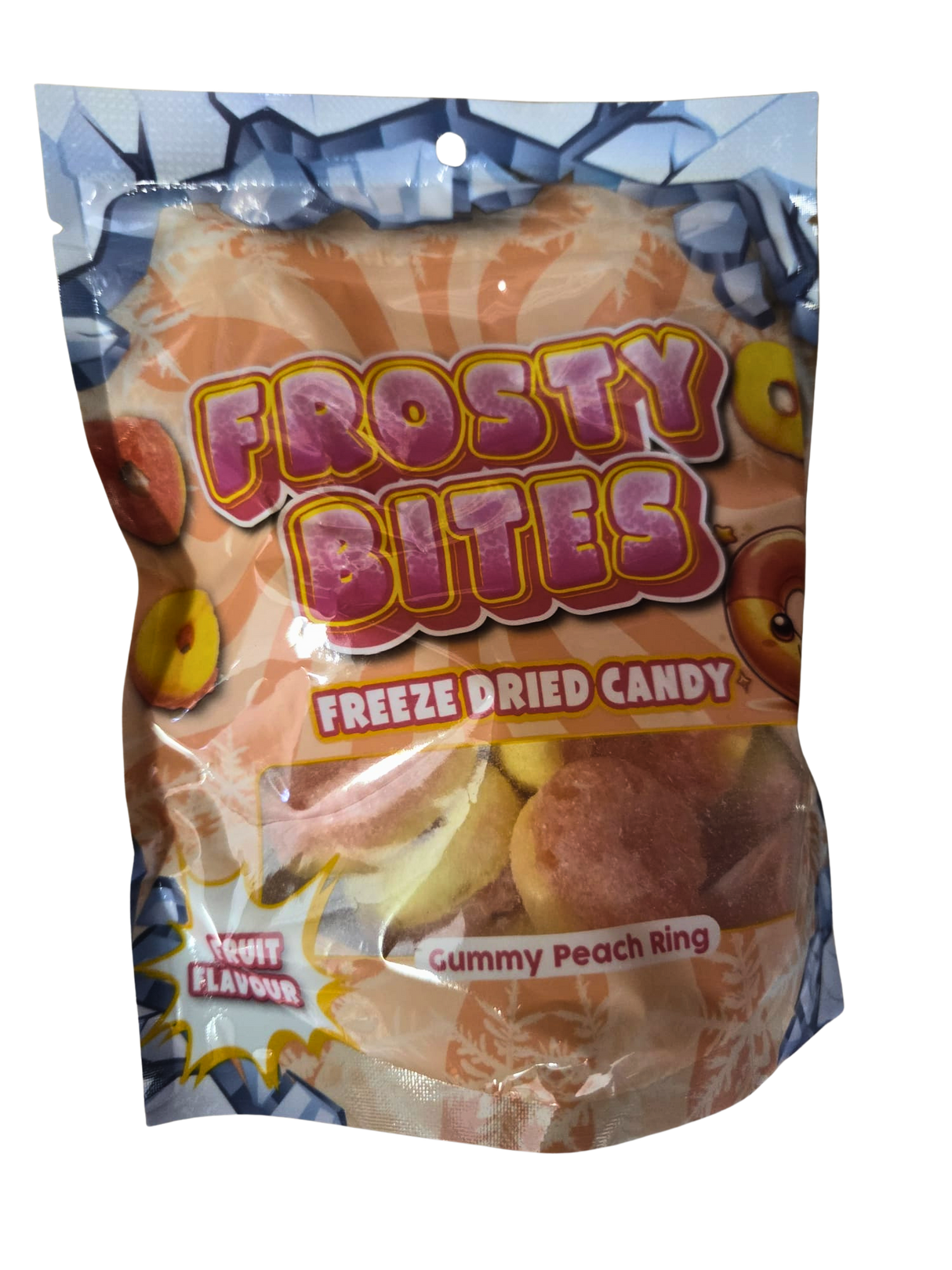 Frosty Bites Peach Rings 50g