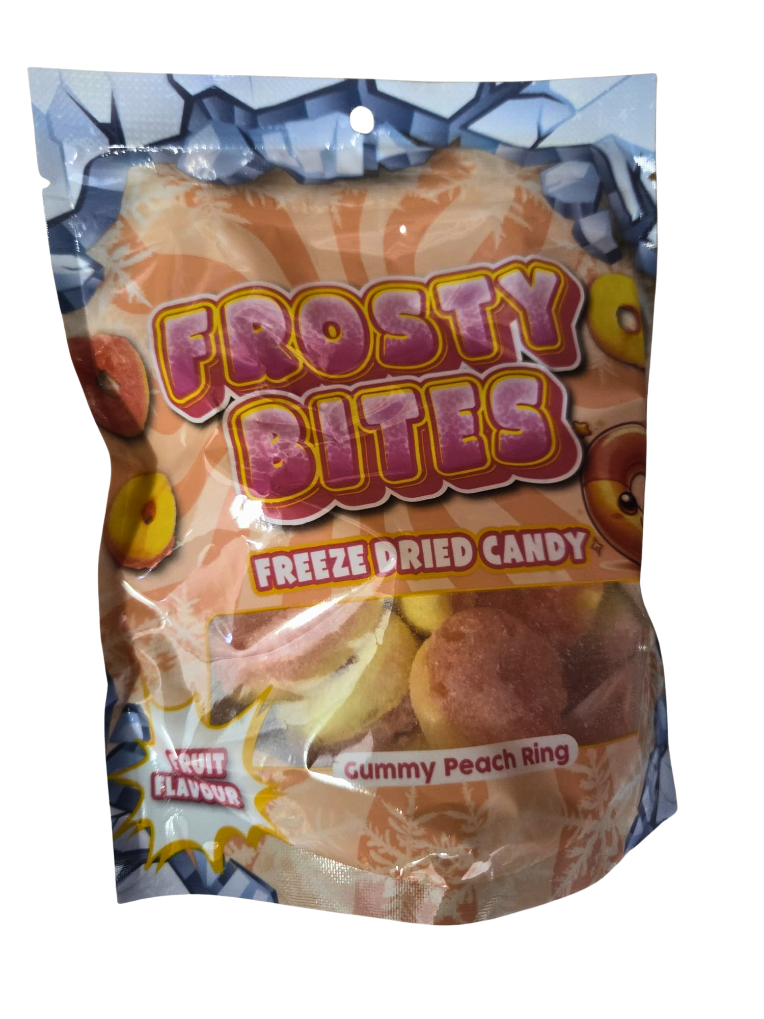 Frosty Bites Peach Rings 50g