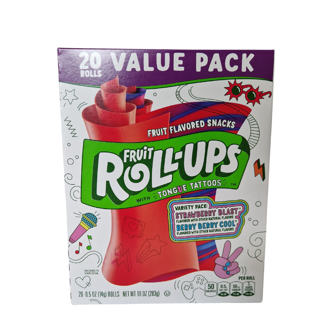 Fruit Roll-Ups Strawberry / Berry 283g