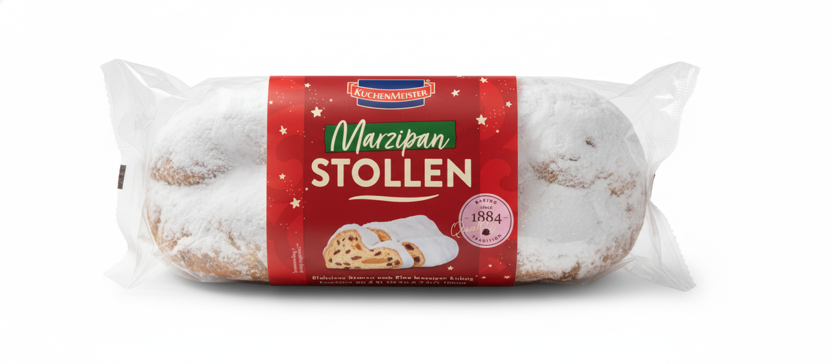 KuchenMeister Stollen Marzipan 1 kg