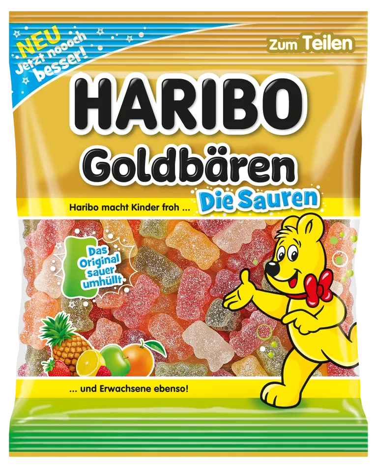 Haribo Goldbären die Sauren 175g