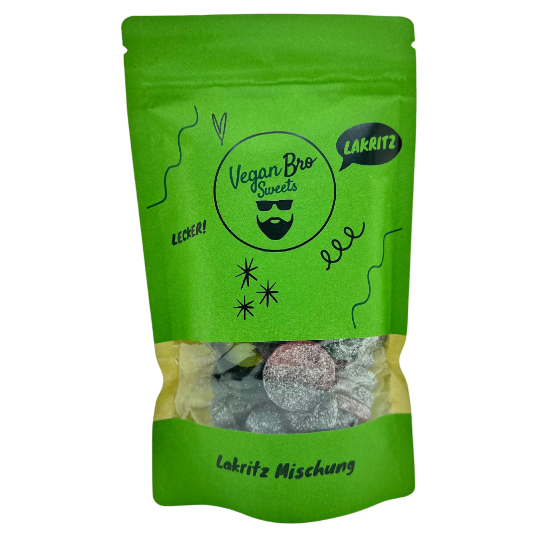 Vegan Bro Big Bag Lakritz gemischt - 500g