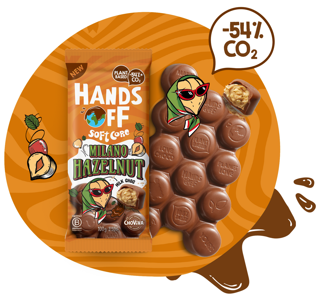 Hands Off Milano Hazelnut Soft Core 100g