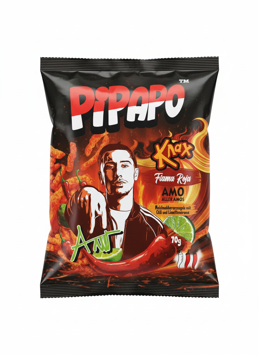 PIPAPO Amo Knax Flama Roja 70g