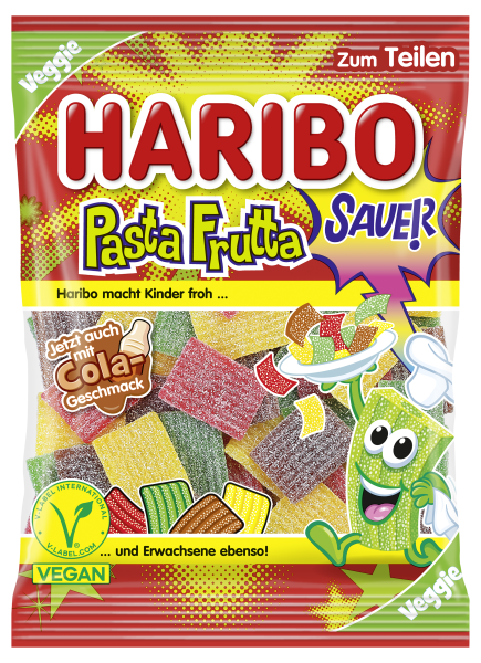 Haribo Pasta Frutta vegan 160g