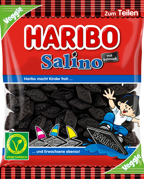 Haribo Salino Veggie 160g