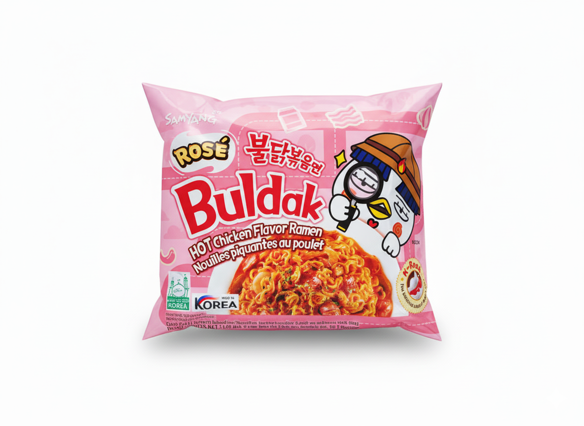 Samyang Buldak Rosé 140g - MHD 15.01.2026