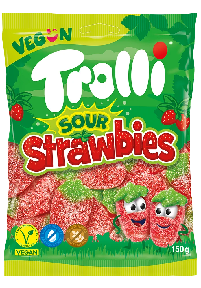Trolli Sour Strawbies 150g