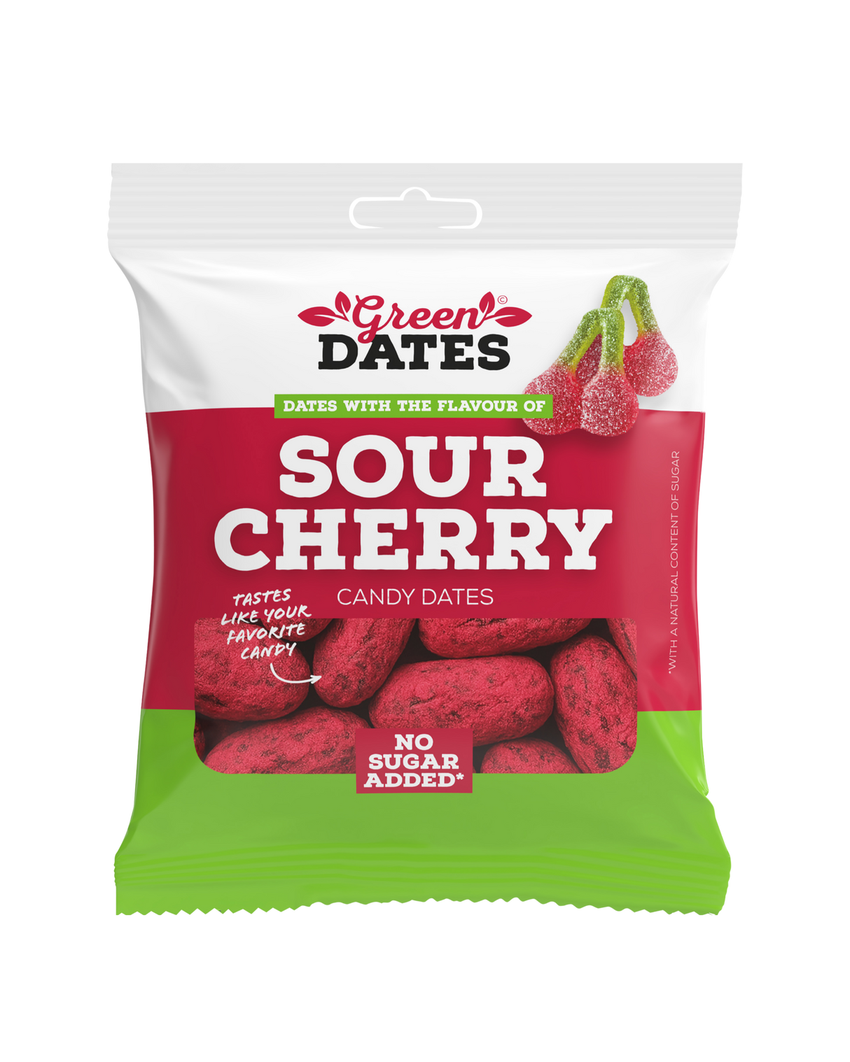 Green Dates Sour Cherry 90g