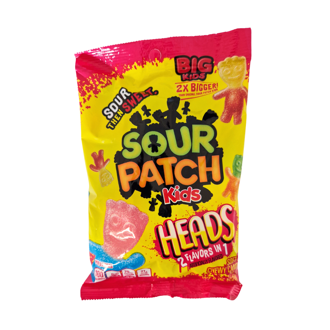 Sour Patch Big Heads 226g - MHD 14.09.2025