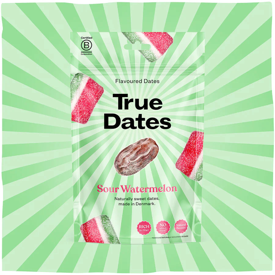 True Dates Sour Watermelon 70g - Abverkauf/Auslaufartikel