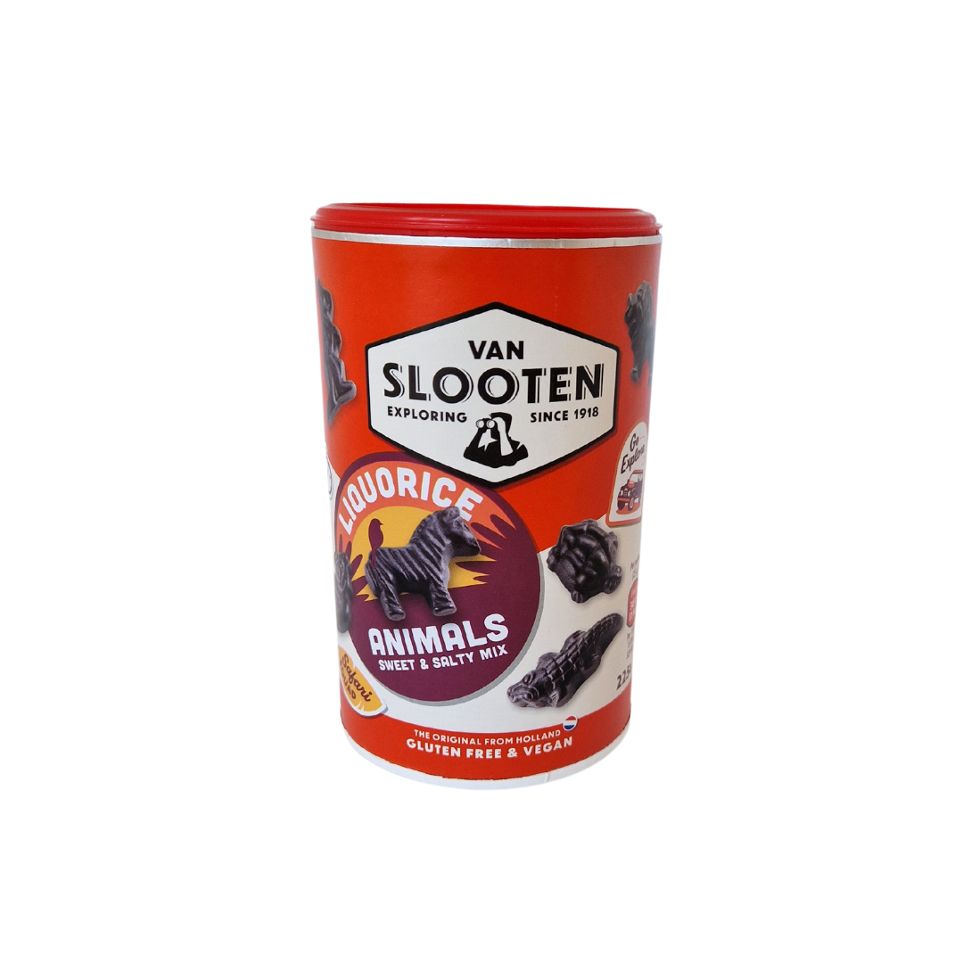 Van Slooten Liquorice Animals 225g