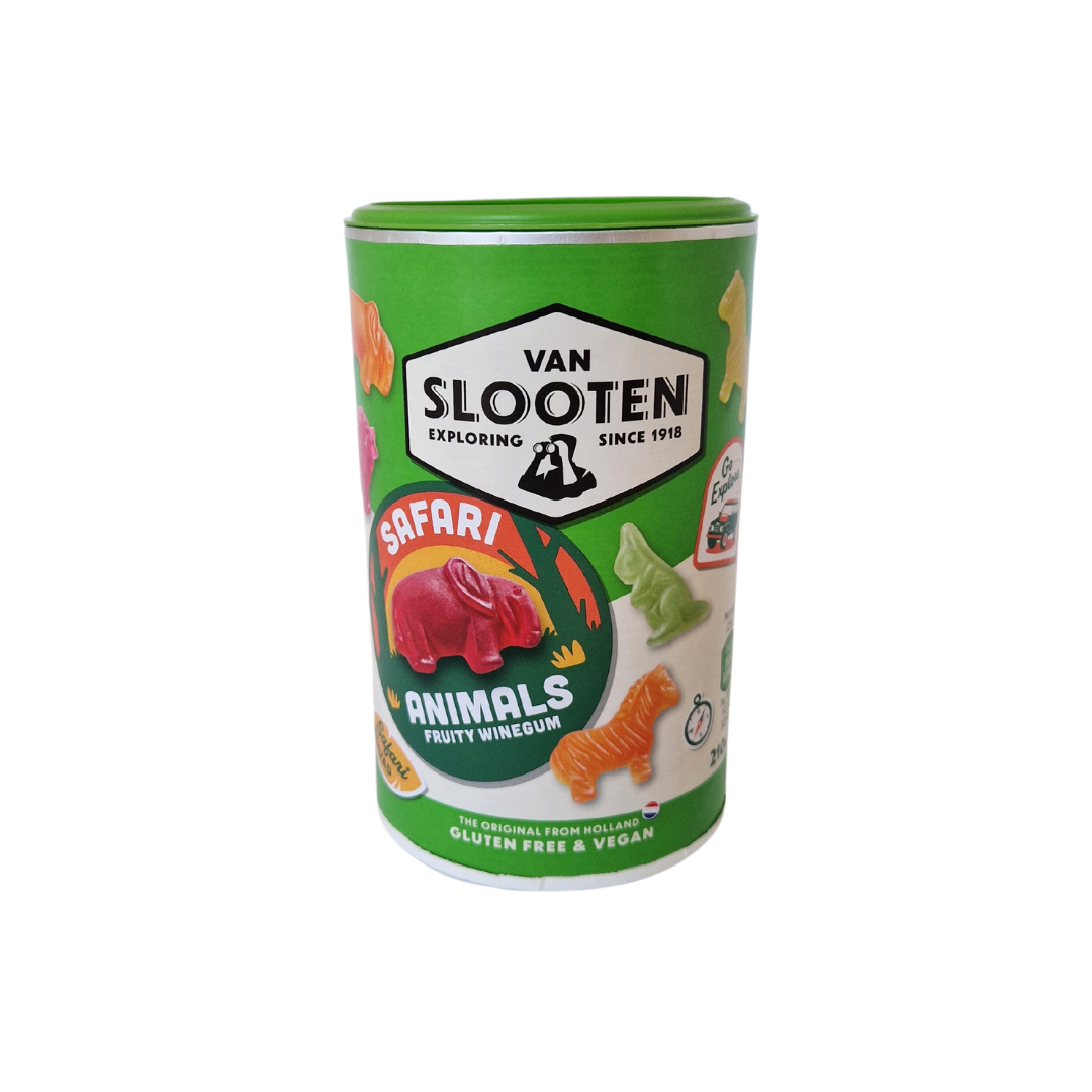 Van Slooten Fruit Animals Safari 210g