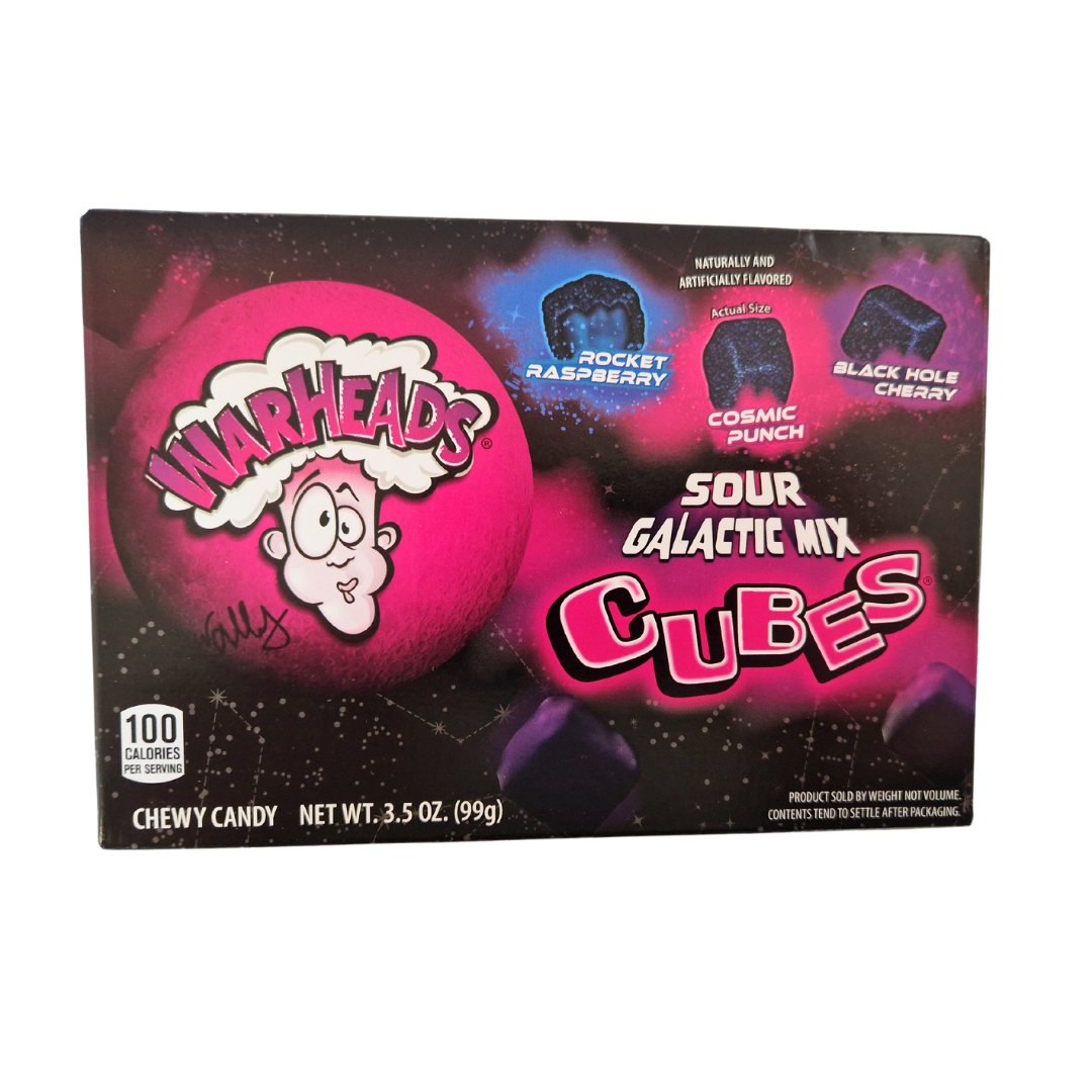 Warheads Box Galactic Cubes 99g
