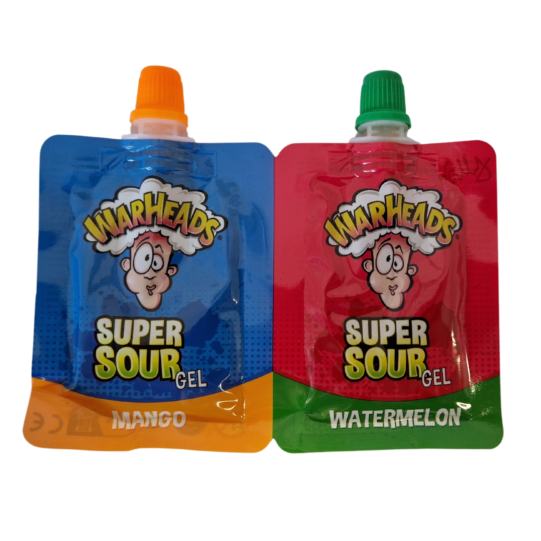 Warheads Zungen Gel Doppel-Pack 40g - MHD 25.06.2025