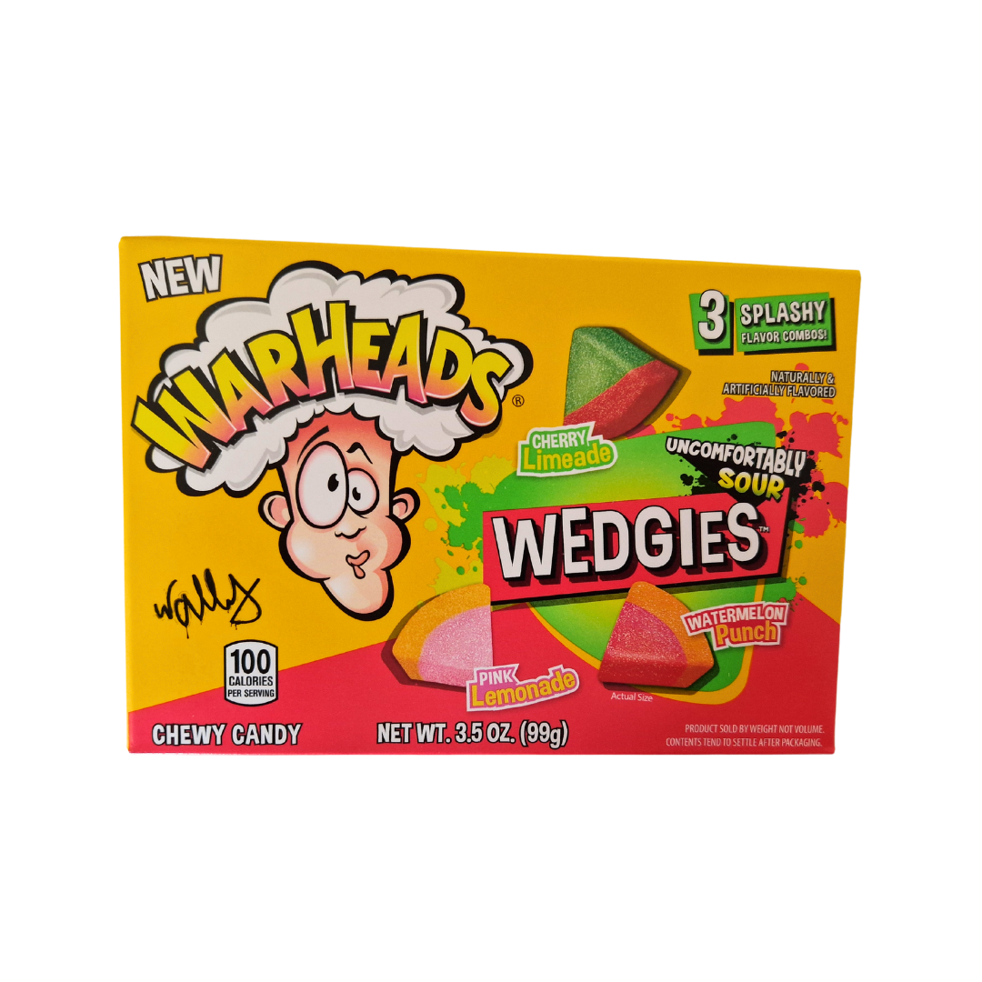 Warheads Box Sour Wedgies 99g