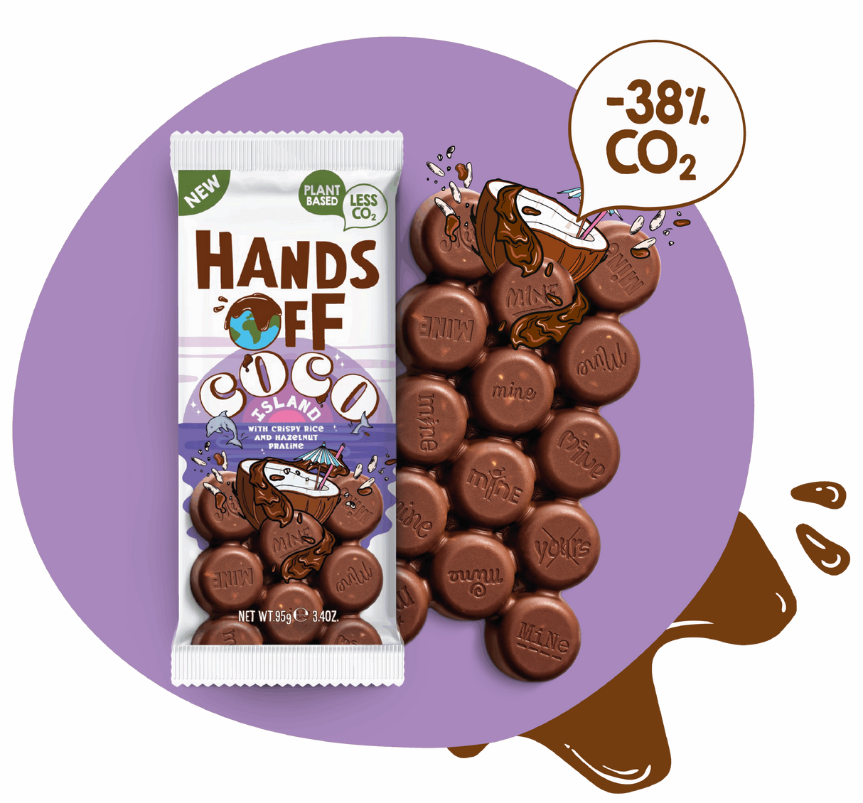 Hands Off Coco Island 100g - MHD 31.11.2025